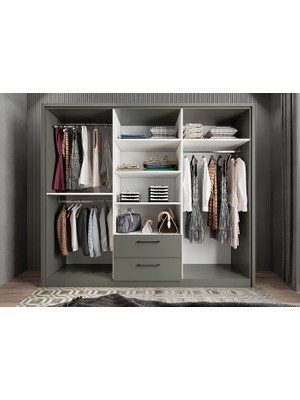 Baramolife Eko 6 Kapaklı Gardırop - G.A.H.E_247