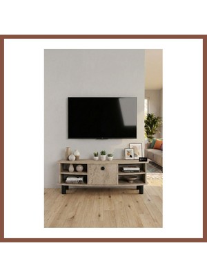 Bezos Vienna Tv Sehpası Suntalam Ekru 136X44 cm Dry