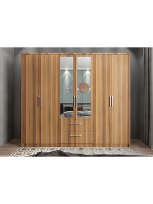 Baramolife Harika 6 Kapaklı Gardırop - G.A.H_277
