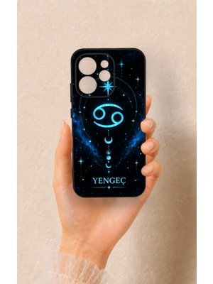 Vip Case Oppo Reno 15 Pro 5g Uyumlu Yengeç Burcu Temalı Desenli Silikon Kılıf