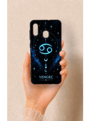 Vip Case Samsung A20-A30 Uyumlu Yengeç Burcu Temalı Desenli Silikon Kılıf