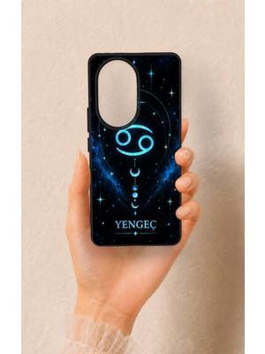Vip Case Honor 200 Pro 5g Uyumlu Yengeç Burcu Temalı Desenli Silikon Kılıf