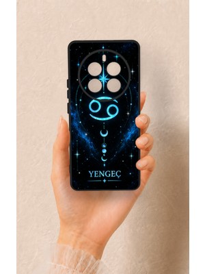 Vip Case Realme 12 Pro Uyumlu Yengeç Burcu Temalı Desenli Silikon Kılıf
