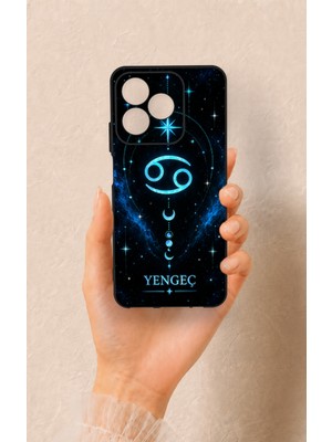 Vip Case Realme C53 Uyumlu Yengeç Burcu Temalı Desenli Silikon Kılıf