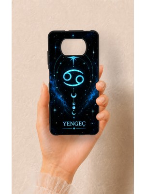 Vip Case Poco X3 Uyumlu Yengeç Burcu Temalı Desenli Silikon Kılıf