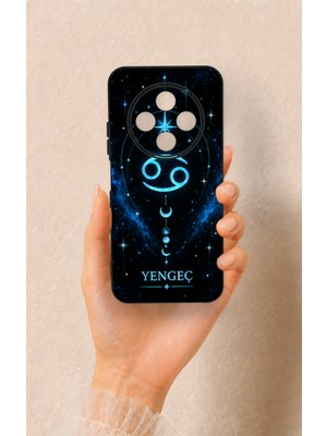 Vip Case Tecno Spark 30C Uyumlu Yengeç Burcu Temalı Desenli Silikon Kılıf