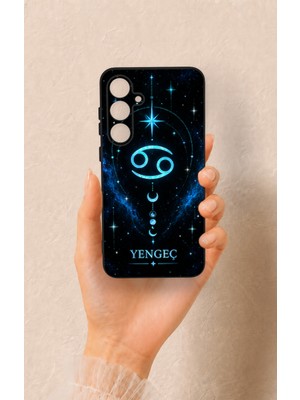 Vip Case Samsung S24FE Uyumlu Yengeç Burcu Temalı Desenli Silikon Kılıf
