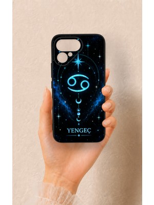 Vip Case Tecno Pova Curve 2 Uyumlu Yengeç Burcu Temalı Desenli Silikon Kılıf