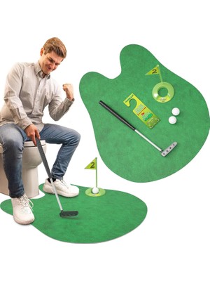 Wisipi Potty Putter Toilet Time Golf Game