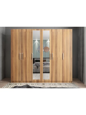 Baramolife Süper 6 Kapaklı Gardırop - G.A.S_180
