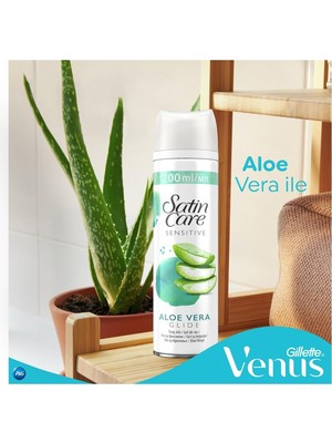 Wisipi Satin Care Tıraş Jeli Hassas 200 ml 1 Paket (1 x 0.27942 G)
