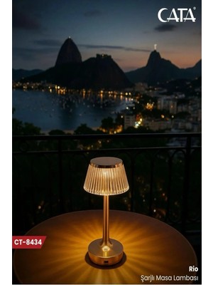 Cata CT-8434 Rio Şarjlı Masa Lambası