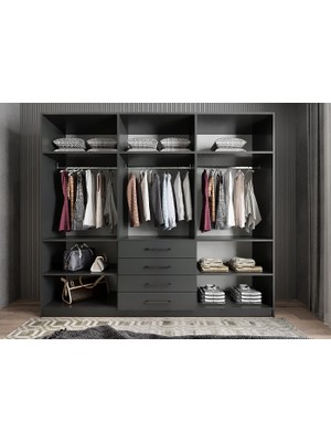 Baramolife Trend 6 Kapaklı Gardırop -  G.A.T_270