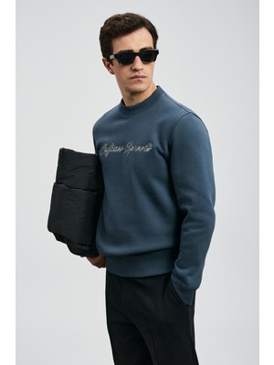 Lufian Loved Erkek Sweatshirt Antrasit