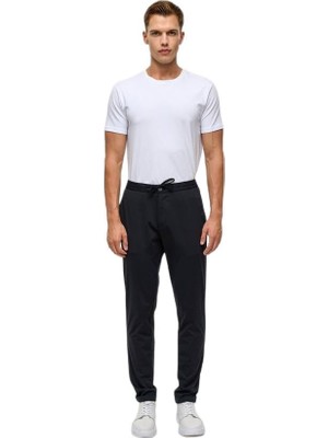 Rafta Lacivert Slim Jogger Pantolon
