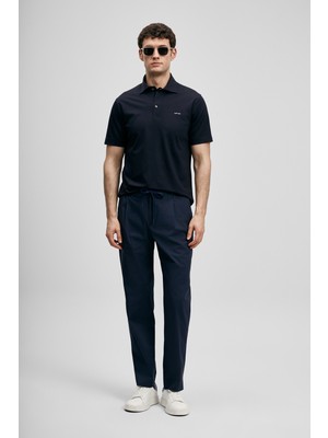 Lufian Malrıc Smart Erkek Chino Pantolon Slim Fit Lacivert