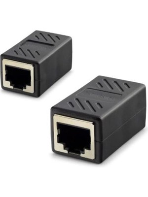 Hadron HDX5066 RJ45 Dişi - Dişi Uzatma Adaptörü - Siyah