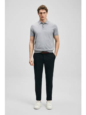 Lufian Mathias Smart Erkek Chino Pantolon Slim Fit Lacivert