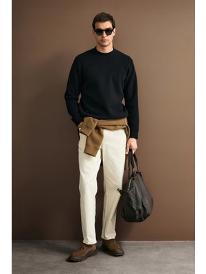 Lufian Logan Erkek Sweatshirt Siyah