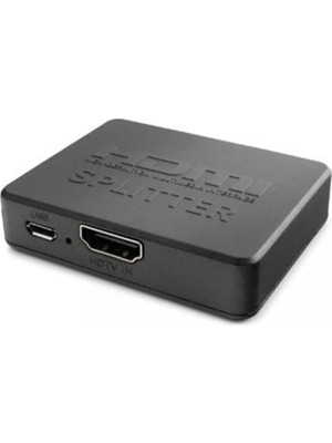 Hadron HDX1371 2port Splitter 4k*20 With USB Power Cable