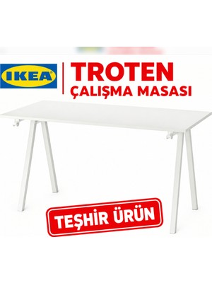 Teşhir Ikea Trotten  Çalışma Masası Beyaz