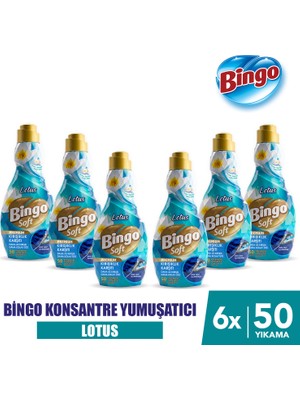 Bingo Soft Konsantre Yumuşatıcı Kırışıklık Karşıtı 1200MLX6
