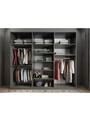 Baramolife Eko Zirve 6 Kapaklı Gardırop - G.A.Z.E_240