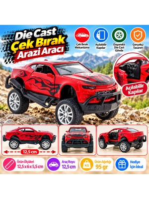 Marka Kolik Çek Bırak Kırmızı Arazi Aracı (Adet Fiyatıdır)