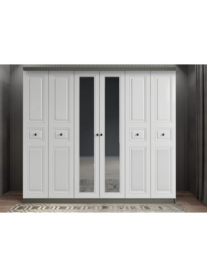 Baramolife Membran Bar 6 Kapaklı Gardırop - G.A.M.B_240