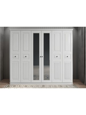 Baramolife Membran Bar 6 Kapaklı Gardırop - G.A.M.B_240