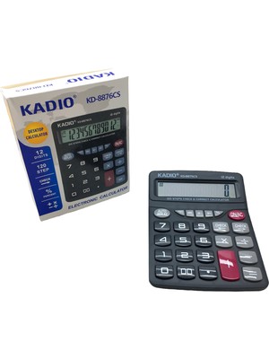Genel Tedarik 12 Haneli Hesap Makinesi KD-8876CS BX40
