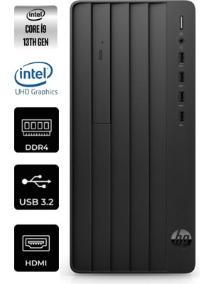 Hp Pro Tower 290 G9 I9-13900 8T2W9ES-K0642 64GB 512GB M.2 UHD Graphics W11PRO Masaüstü Bilgisayar