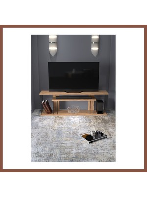 Bezos Gzd Plus Tv Ünitesi Kahverengi Çam Dry