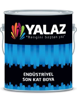 S'82 Yalaz Endüstriyel Boya 2,5 kg 5155 Yeni Boncuk Mavi
