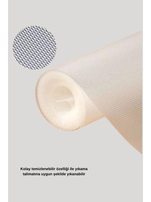 Uravas Store Çekmece Düzenleyici 10 Metre Kaydırmaz Silikonlu