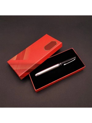 Uravas Store Şık Metal Kalem Kutusu 17X7.5 cm Hediye Seçeneği