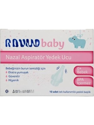 Uravas Store Urprime Nazal Aspiratör Yedek Uç 10'lu