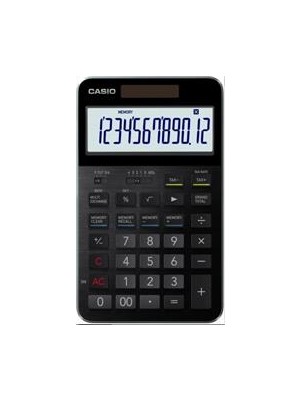 Casio S100X-BK-DJ Profesyonel 12 Hane Masa Üstü Hesap Makinesi
