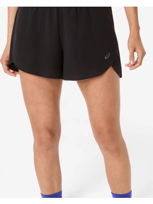 Asics Metarun Split Shorts Kadın Siyah Şort 2012D349-001