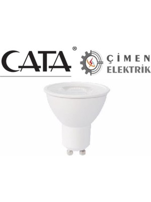 Cata 5 Adet Cata Ct 4215 7W LED Çanak Ampul Mavi Işık