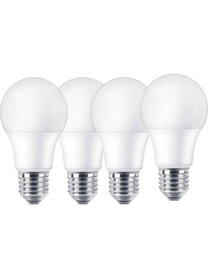 Ledx Al-Ll9-4 9 Watt 6500K Beyaz E27 Duy 4'lü Avantajlı Paket Ampul