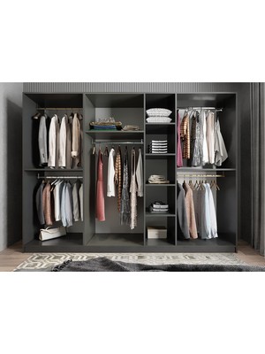 Baramolife Eko 7 Kapaklı Gardırop - G.Y.E_245