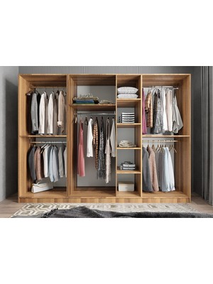 Baramolife Eko 7 Kapaklı Gardırop - G.Y.E_315