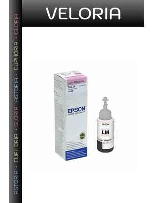 Veloria Özel Seri Sunum Kartuş Epson T6736 Light Magenta Inkjet Mürekkep Kartuşu