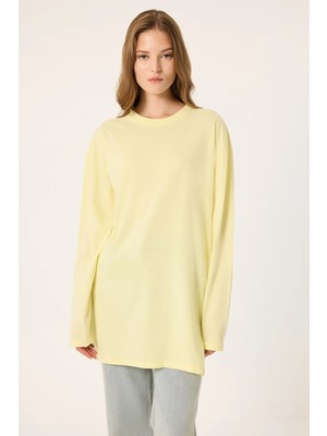 Touche Prive Oversize Uzun Kollu T-Shirt