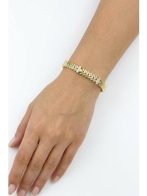 New Obsessions Taş Şerit Detaylı Vıp Bileklik