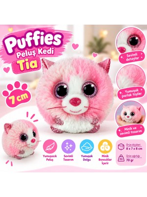 Marka Kolik Peluş Kedi Tia 7 cm