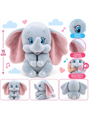 Marka Kolik Sesli Peluş Fil Dumbo 15 cm