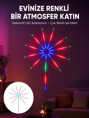 Astraltech Uygulama Destekli Rgb LED Duvar Aydınlatması Yeni Nesil