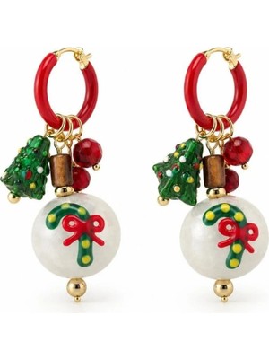 Charmlucky Yılbaşı Charm Küpe